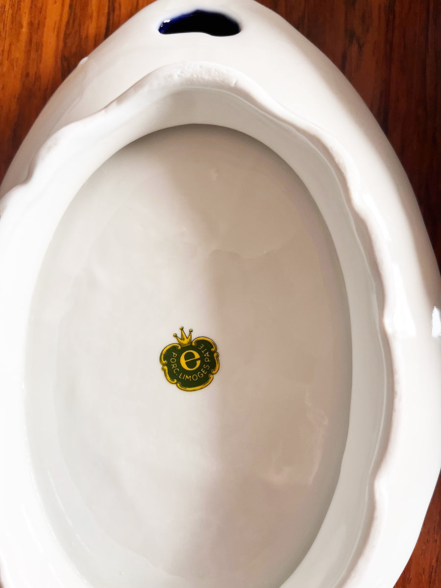 Coppia Alzatine Ceramica di Limoges France '900 -Top Antiques-