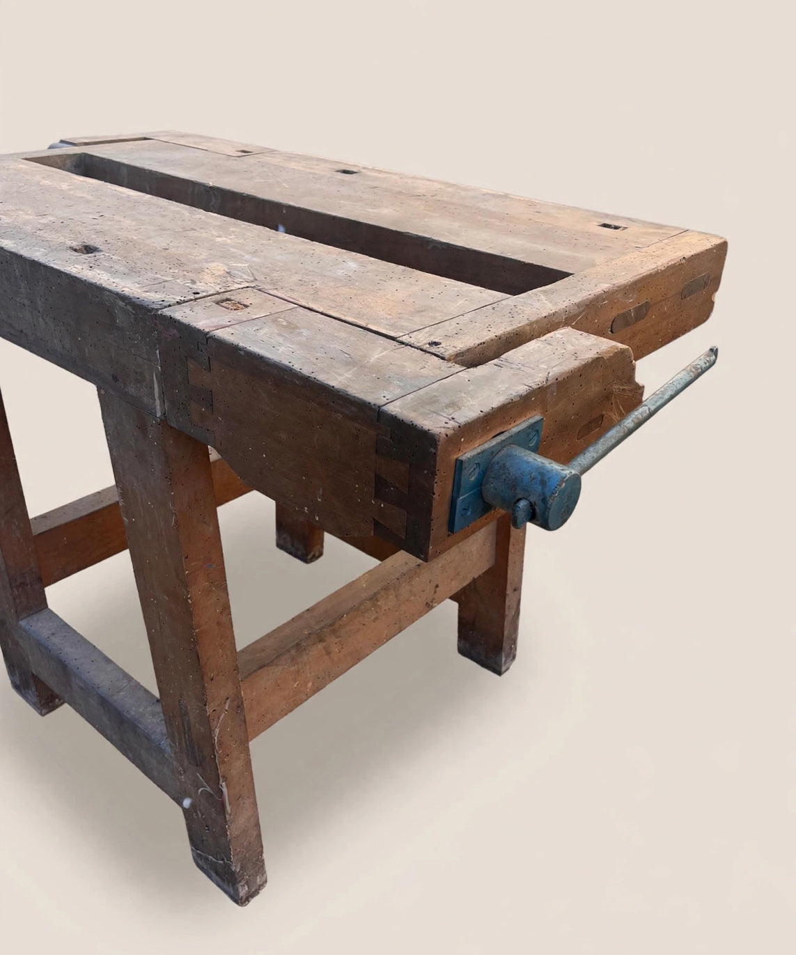 Bancone da Falegname del XX Secolo da restaurare -Top Antiques-