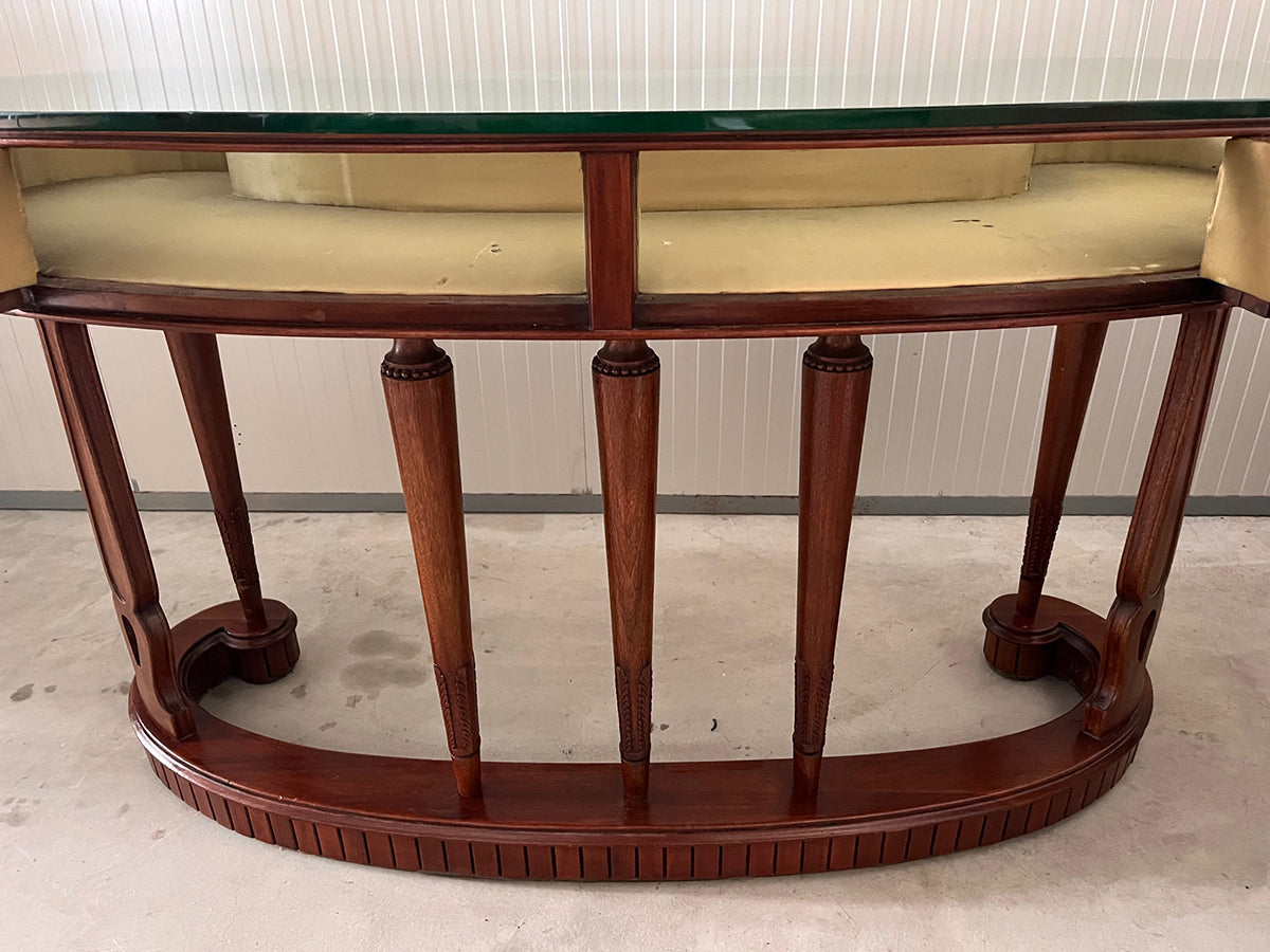 Bancone Gioielleria Antico dei Primissimi del '900 in Noce e Cristallo -Top Antique-