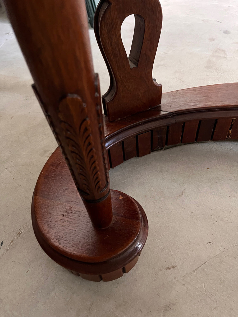 Bancone Gioielleria Antico dei Primissimi del '900 in Noce e Cristallo -Top Antique-