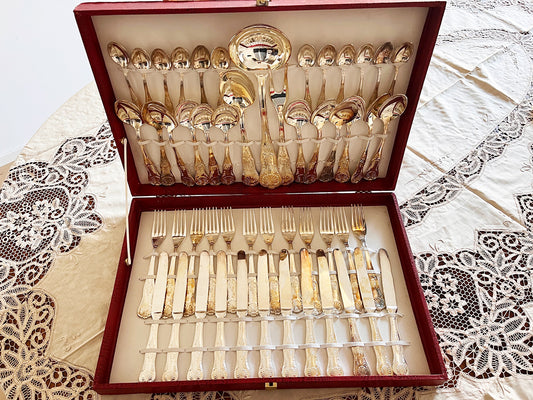 Servizio Posate Liberty '900 in Arg 800 -Top Antiques-