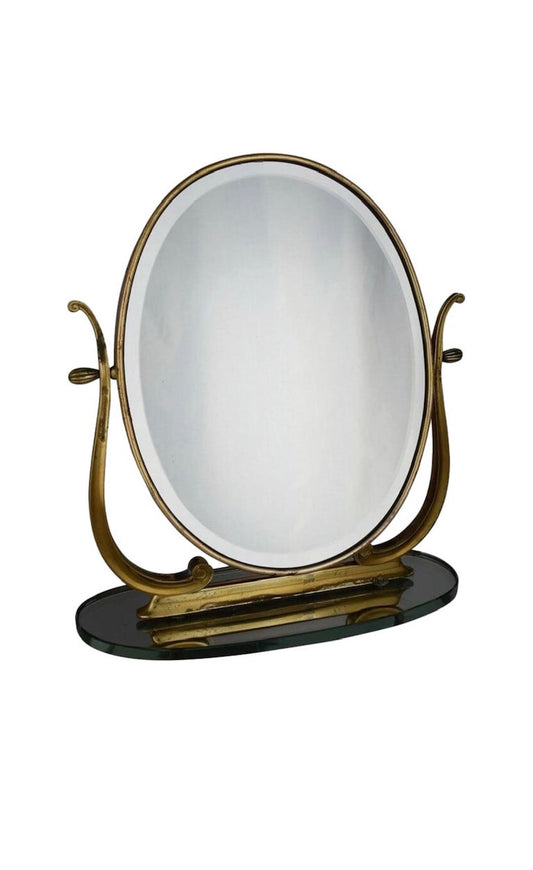 Specchio da Tavolo Art Deco' 1940 -Antiques-