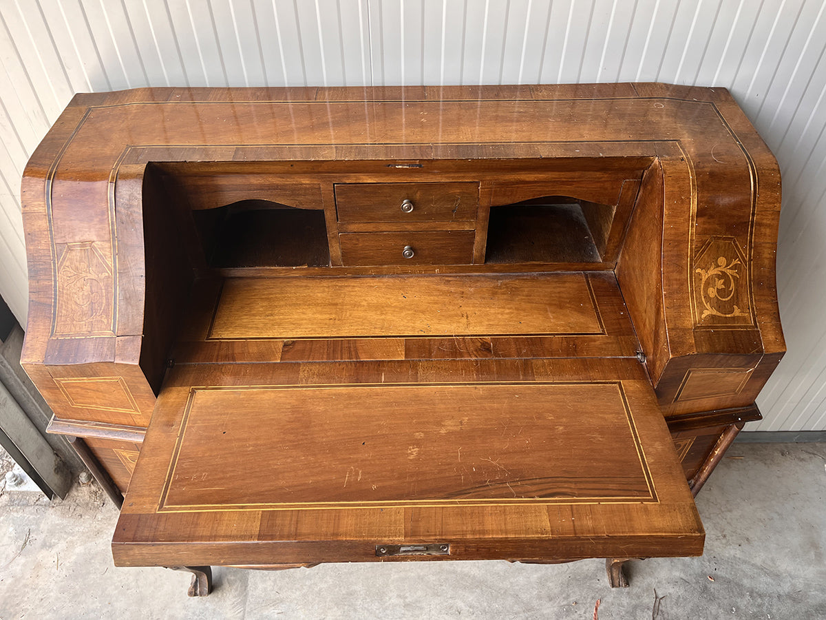 Fratelli Borgesani Bovolone Secretaire con ribalta prima metà del ‘900 -Antiques-