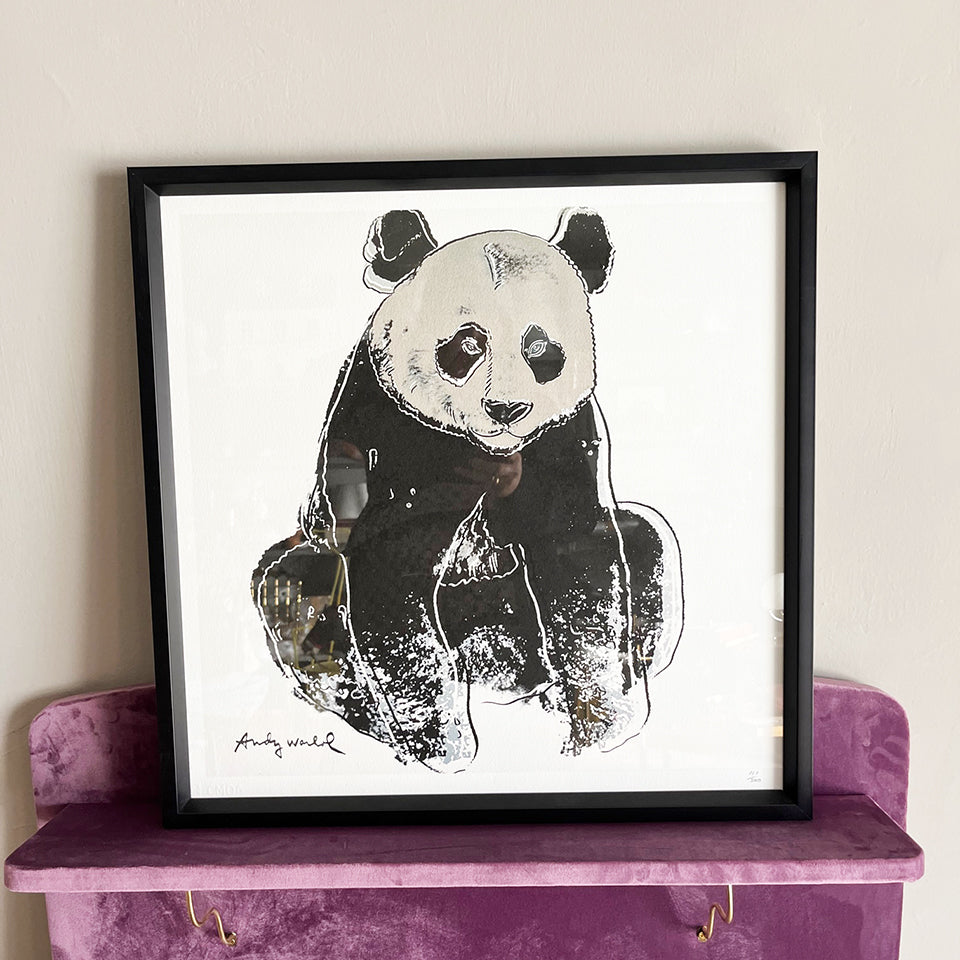 Andy Warhol Panda Edizione Limitata numerata a matita Litografia con certificato -Art-