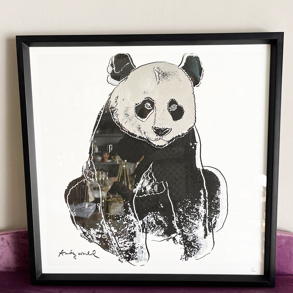 Andy Warhol Panda Edizione Limitata numerata a matita Litografia con certificato -Art-