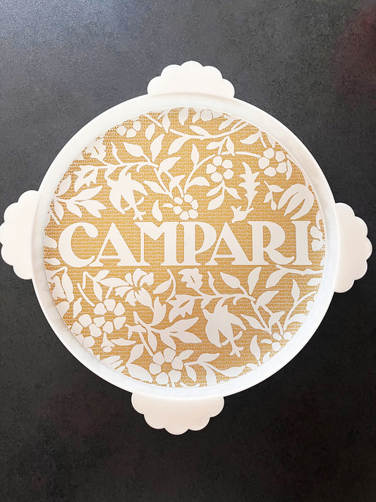Vassoio Campari Bitter - design Matteo Thun - anni '80. -Top Art-