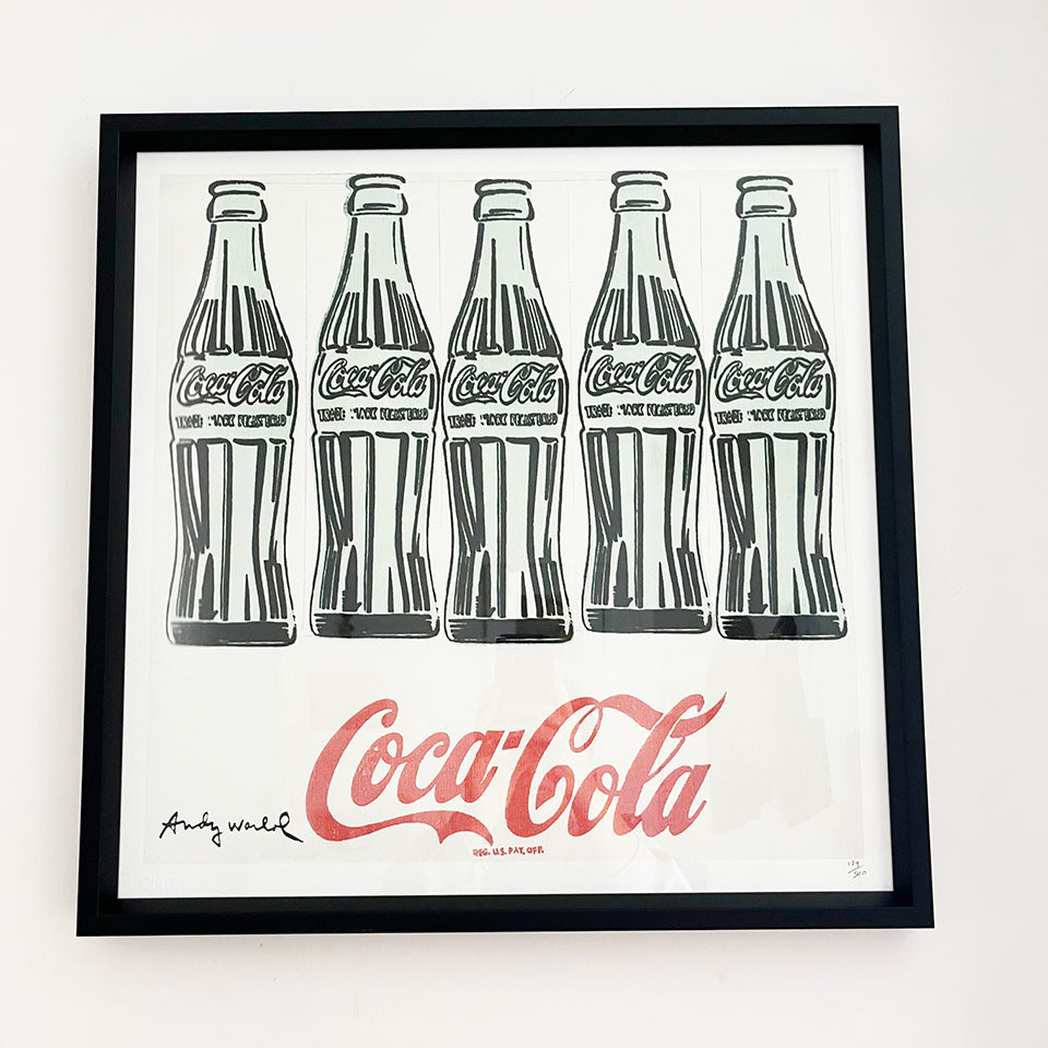 Andy Warhol Coca-Cola Edizione Limitata numerata a matita Litografia con certificato -Art-