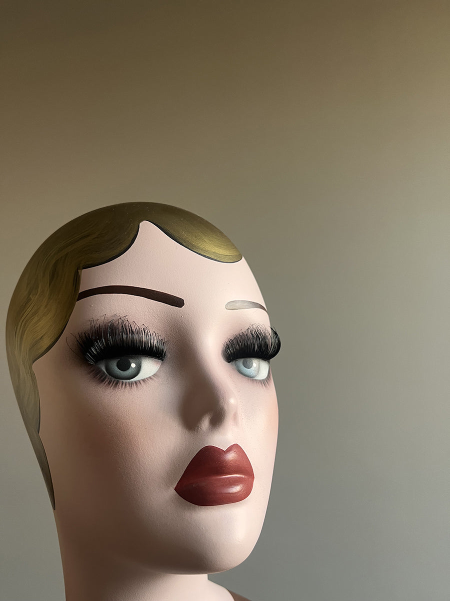 Mrs Chicago Manichino in Stile Art Deco' Vintage anni '90 -Top Art-