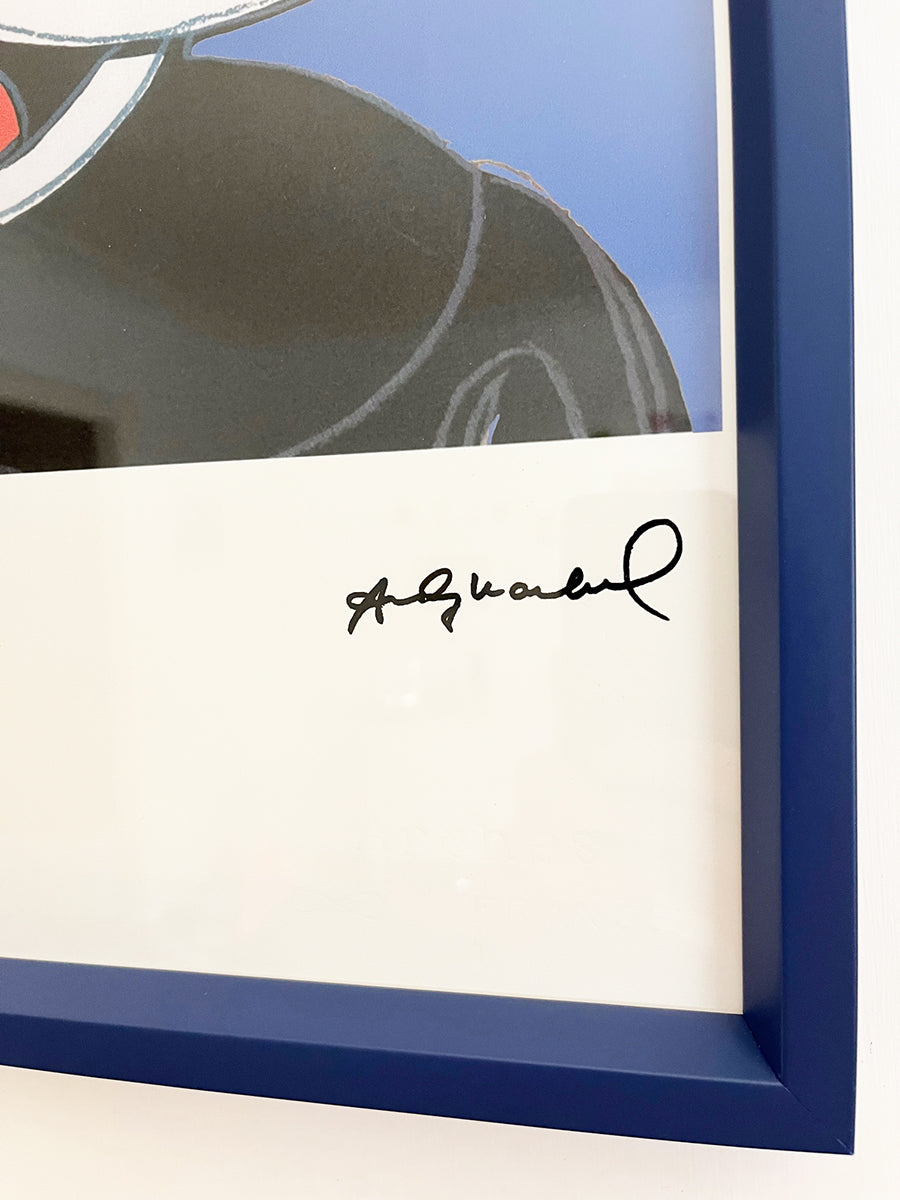 Andy Warhol Edizione Limitata numerata a matita Litografia con certificato -Art-