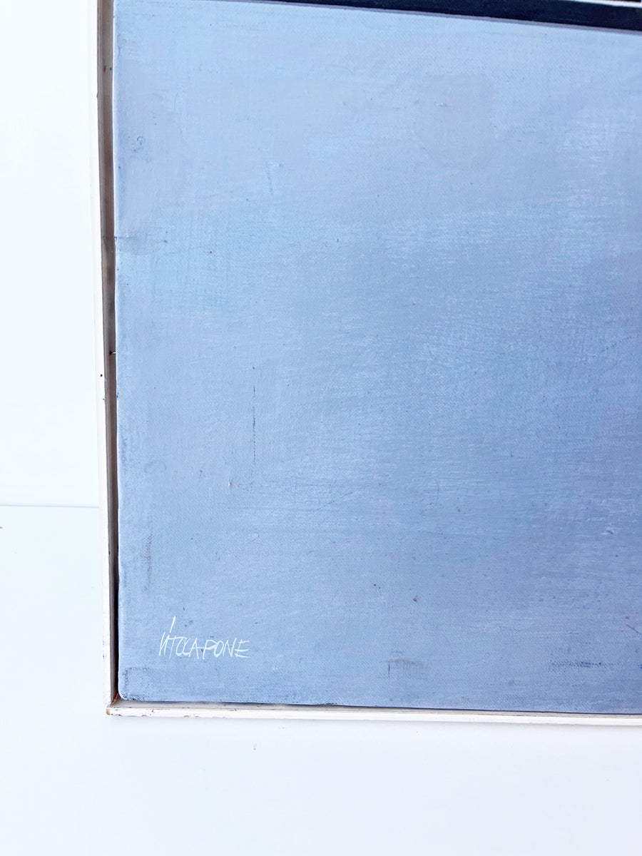 Vito Capone (1935) Generatore anni '70 Acrilico su Tela -Top Art-