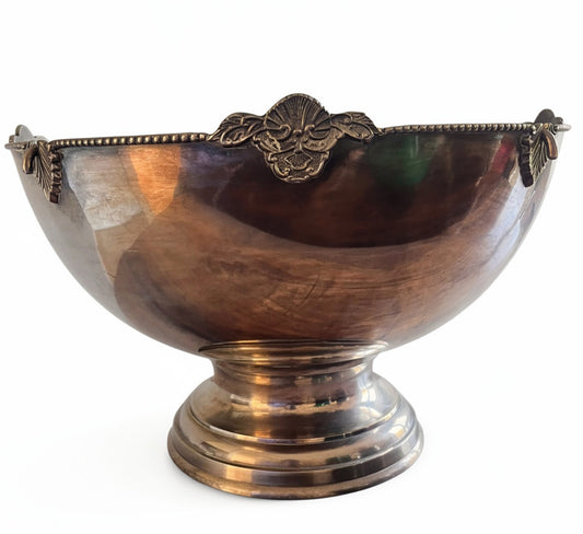 Jardiniere in Sheffield con grata porta bottiglie '900 -Antiques-