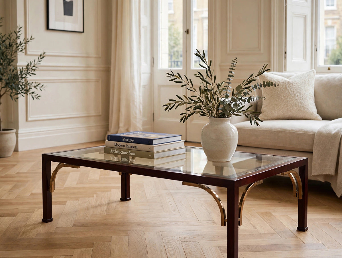 Coffee Table attr. Jansen Francia anni '60 -Top Design-
