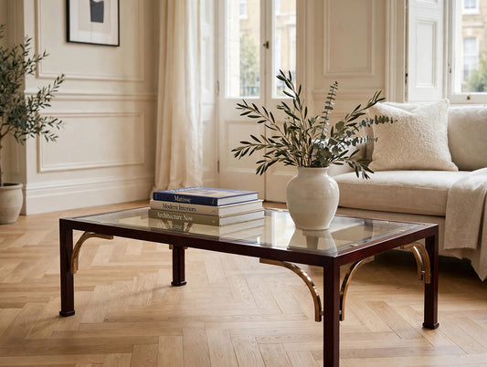 Coffee Table attr. Jansen Francia anni '60 -Top Design-