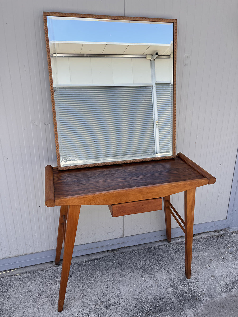 Consolle Vintage anni '50 con Specchiera anni '30 -Top Design-