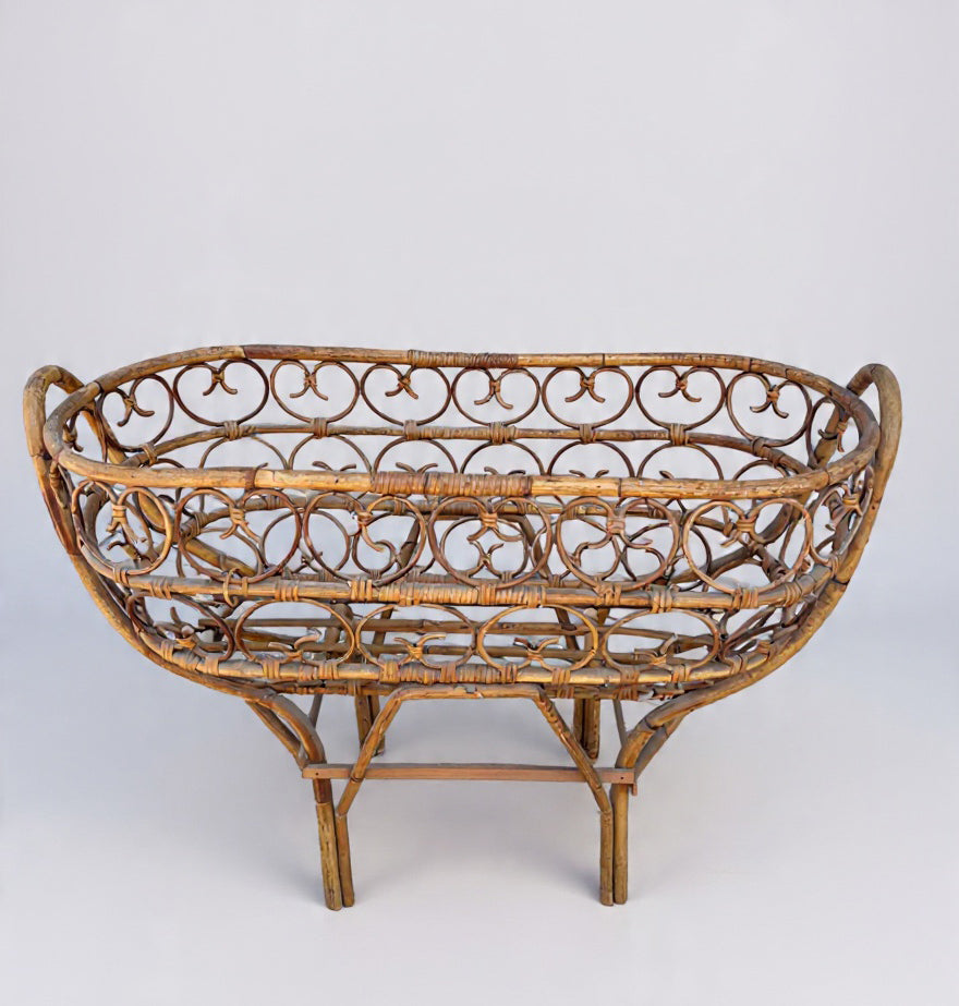 Culla Vimini anni '50 -Top Design-