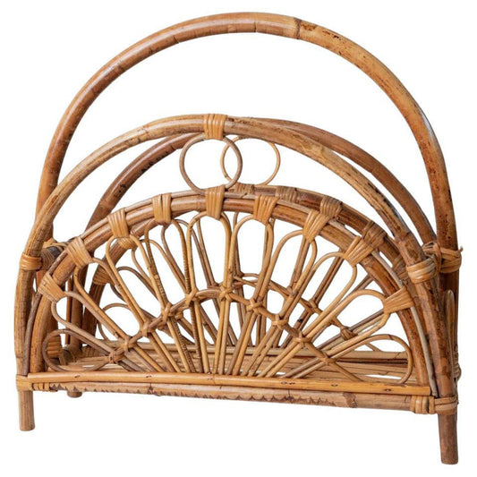 Portariviste vintage in bambù Mid Century Design, Italia, anni '70 -Top Design-