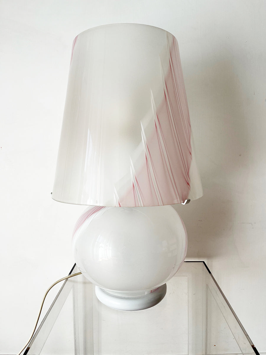 Lampada da Tavolo Murano Vintage 1980 -Top Design-