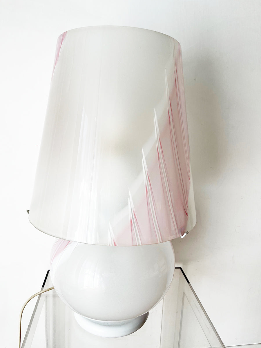 Lampada da Tavolo Murano Vintage 1980 -Top Design-
