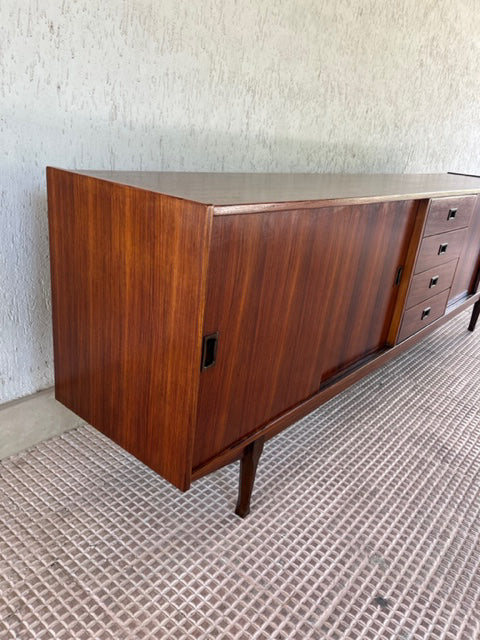 Sideboard Extra Large Danese in Palissandro Autentica Vintage 1960 -Design-