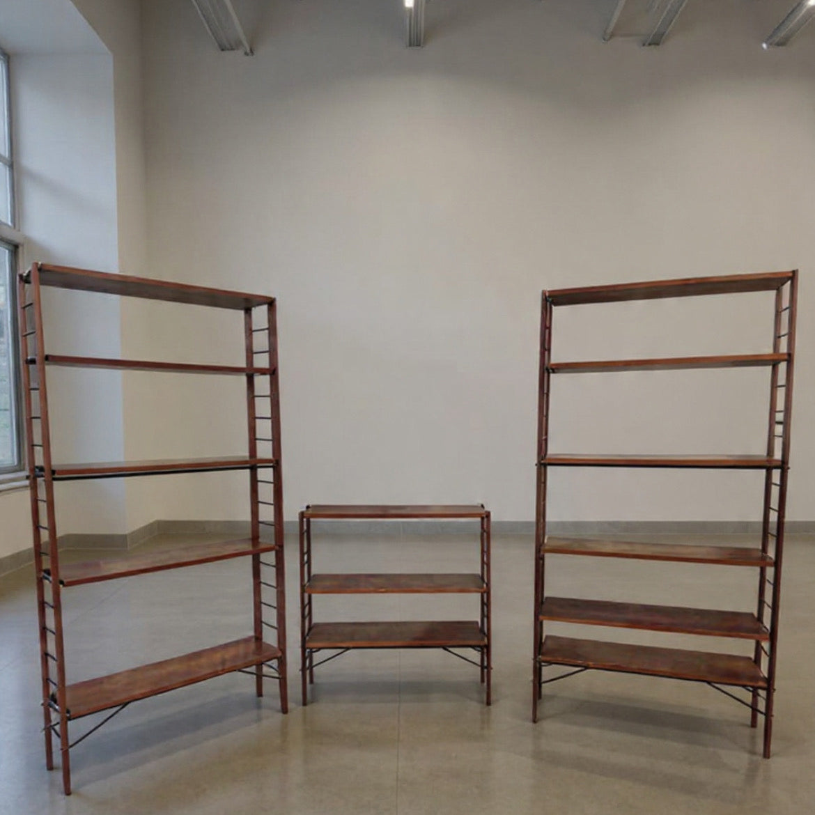 Trittico Librerie Svedesi Anni '50 -Top Design-