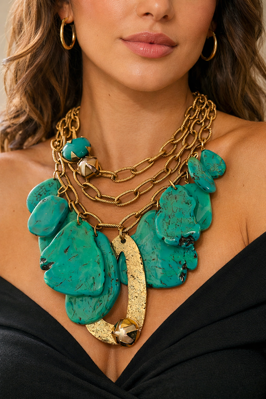 Philippe Ferrandis Collana "Capri" Made in Paris -Top Jewels-