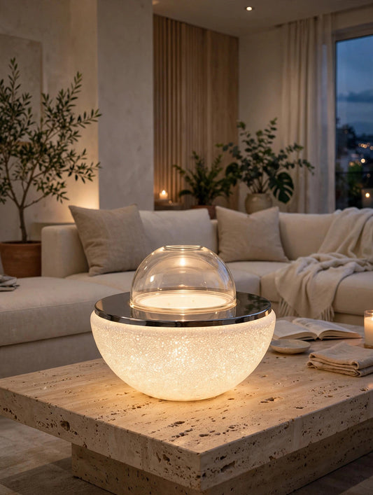 LT327 Lampada da tavolo by Carlo Nason per Mazzega anni '60 -Top Lighting-