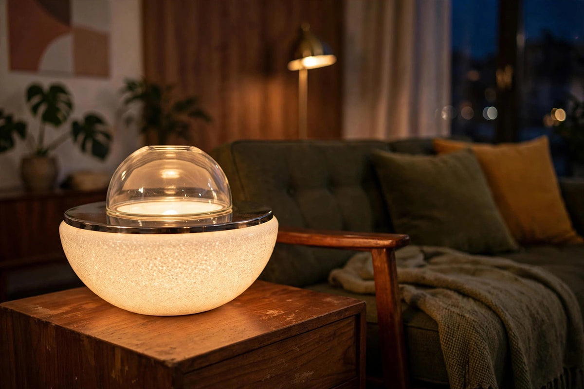 LT327 Lampada da tavolo by Carlo Nason per Mazzega anni '60 -Top Lighting-