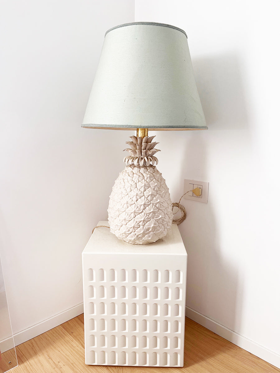 Lampada Ceramica "Ananas" Vintage anni '70 -Top Lighting-
