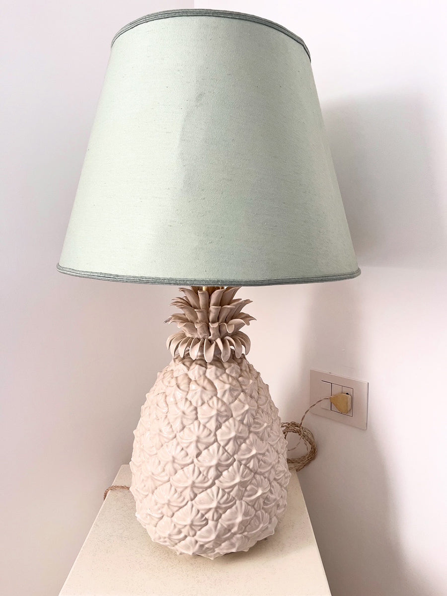 Lampada Ceramica "Ananas" Vintage anni '70 -Top Lighting-