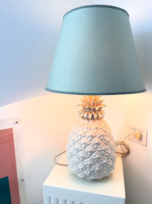 Lampada Ceramica "Ananas" Vintage anni '70 -Top Lighting-