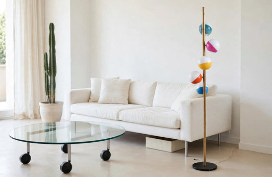 "Alberello" Lampada da terra Stilnovo a 5 luci -Top Lighting-