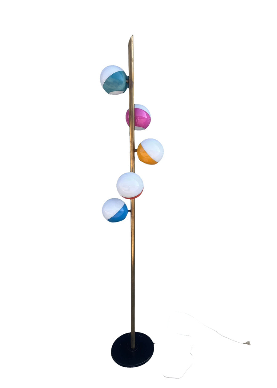 "Alberello" Lampada da terra Stilnovo a 5 luci -Top Lighting-