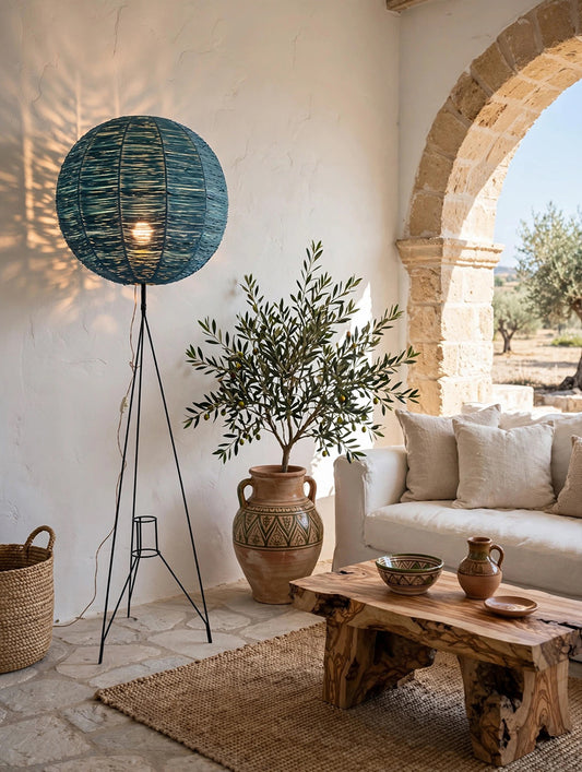 Lampada da terra Mid Century Vintage anni '50 -Top Lighting-