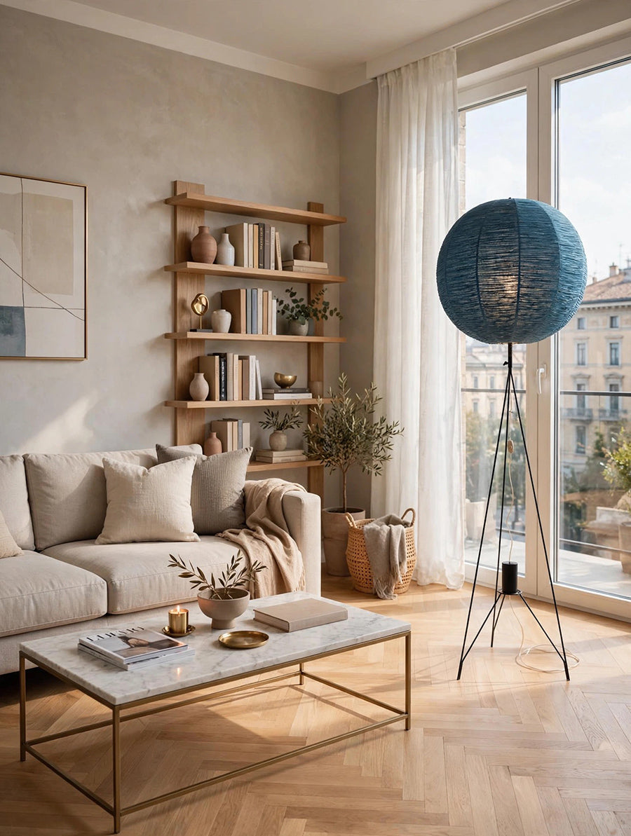 Lampada da terra Mid Century Vintage anni '50 -Top Lighting-