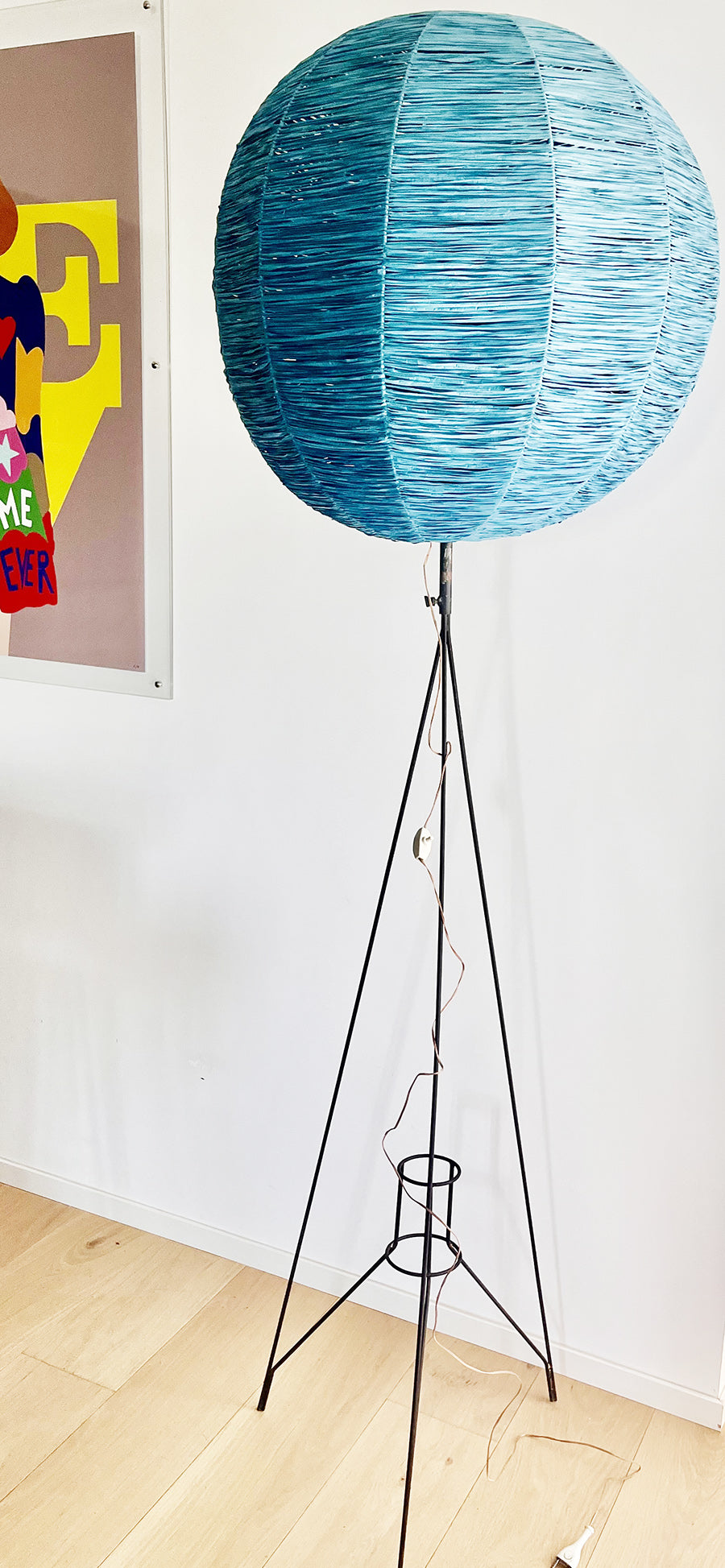 Lampada da terra Mid Century Vintage anni '50 -Top Lighting-
