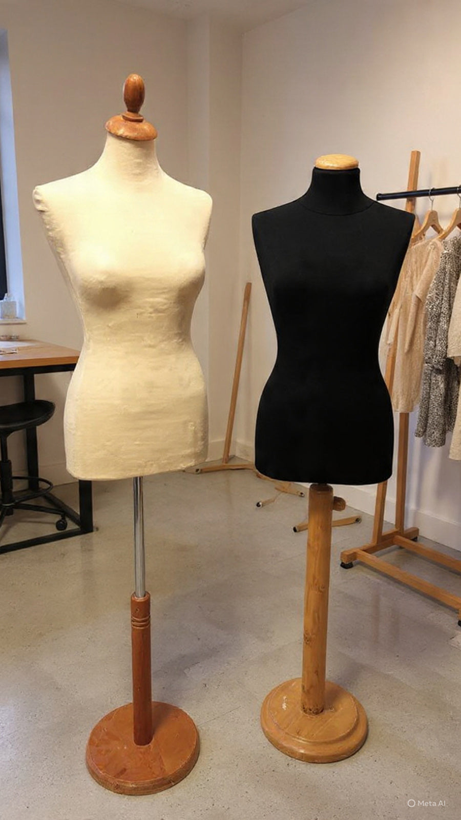 Coppia Manichini Sartoriali Vintage anni '60 - Top Design-