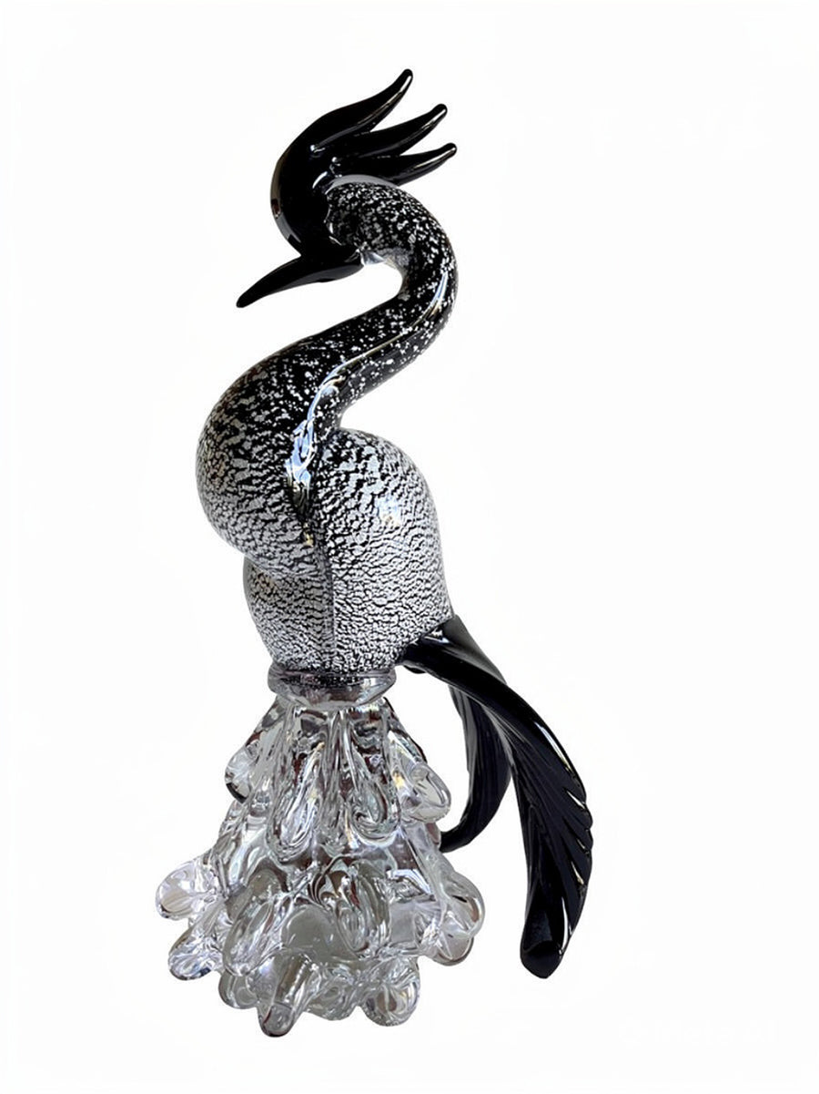Scultura Airone Vetro di Murano Vintage anni '60 -Top Murano-