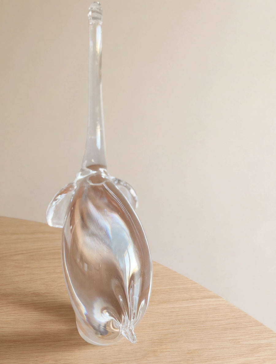 Elefante Murano Trasparente Vintage anni '50 firmato alla base -Top Murano-