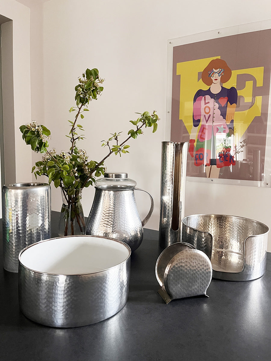 Renzo Cassetti Accessori per la tavola Vintage anni '60 Lavorati a Mano e Firmati - Top Art -