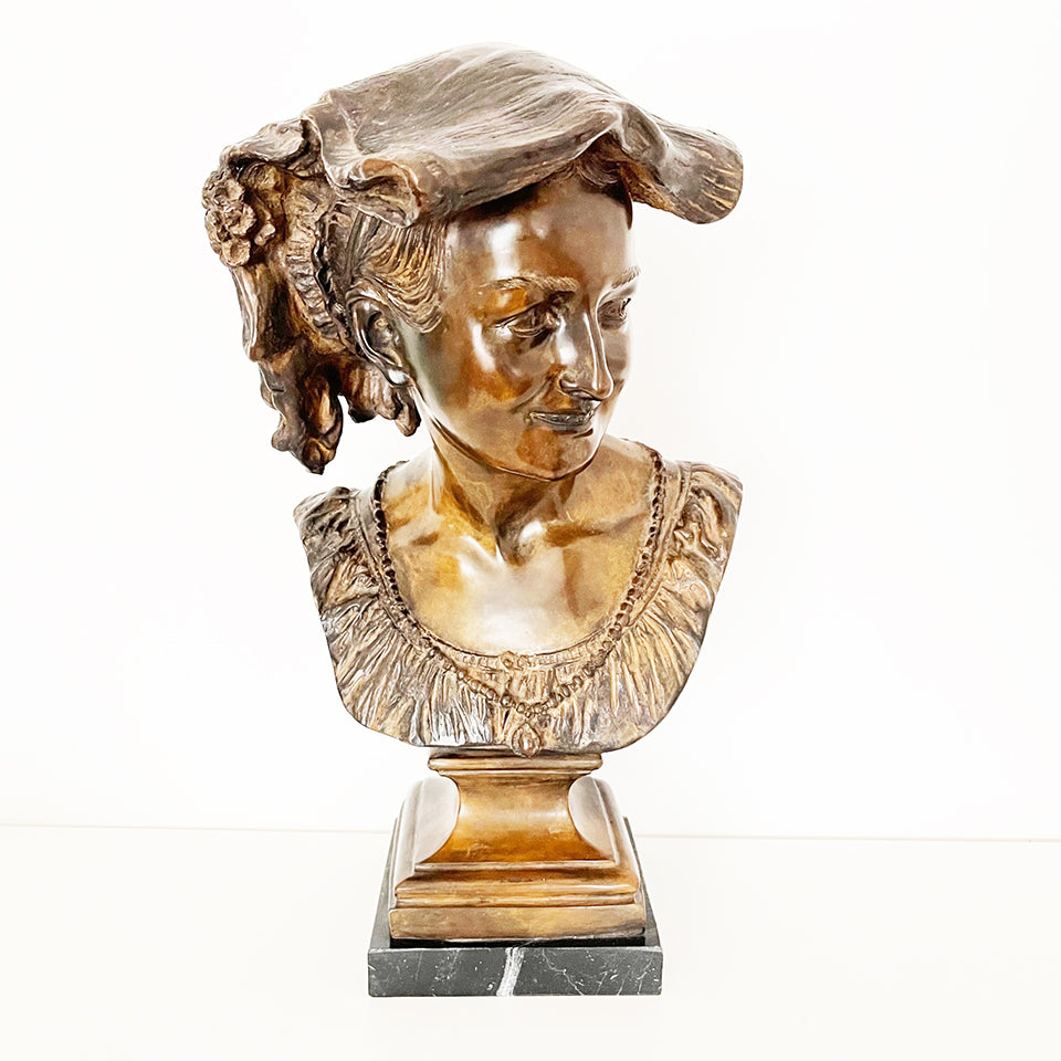 Scultura in bronzo di Jean Baptiste Carpeaux - Antiques -