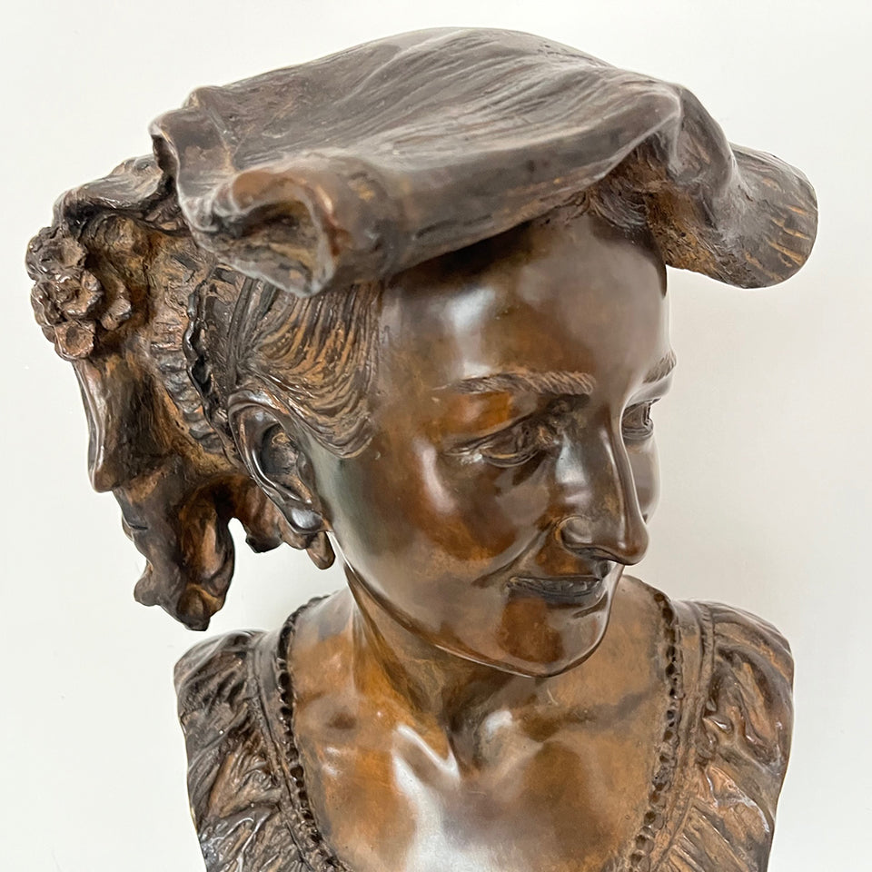 Scultura in bronzo di Jean Baptiste Carpeaux - Antiques -