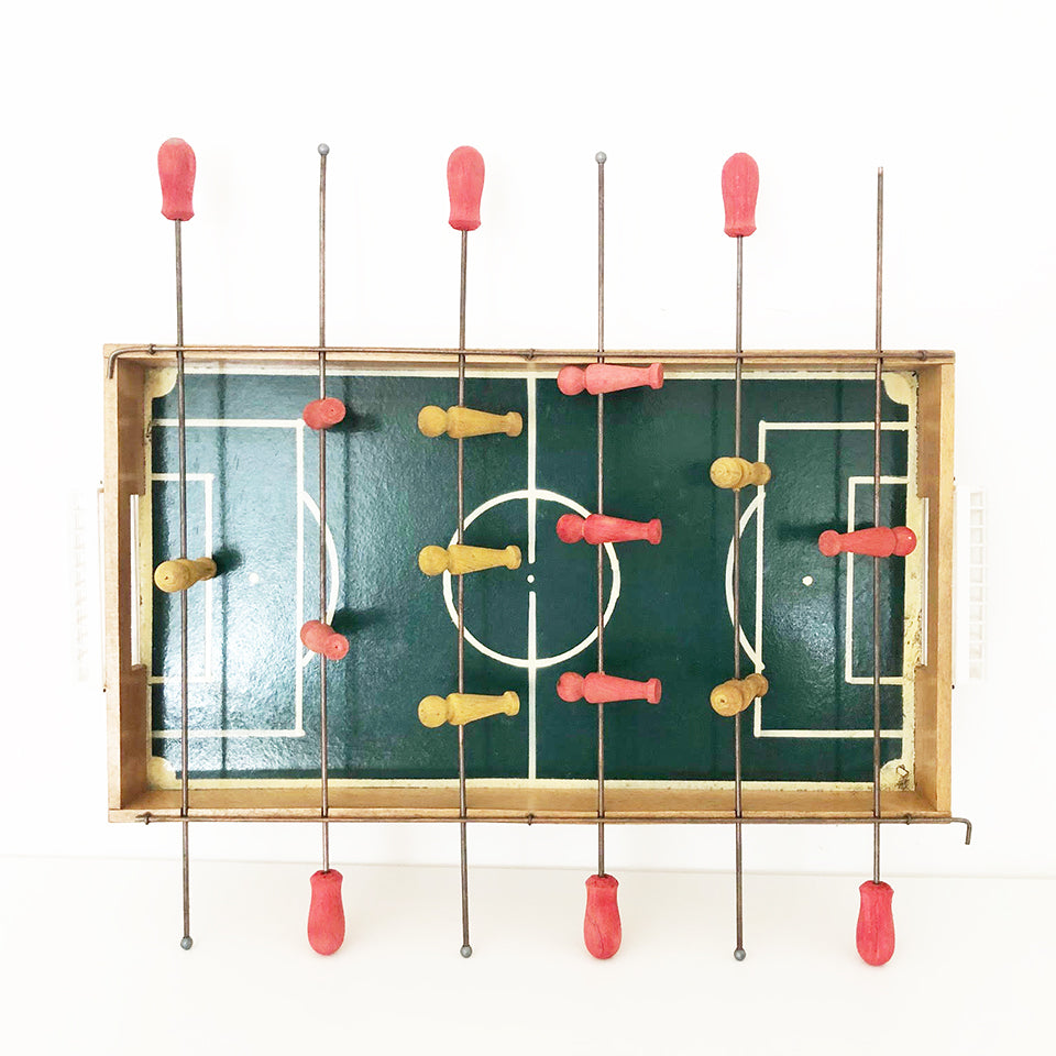 Vecchio Calcio Balilla da tavolo 1960 -Art-