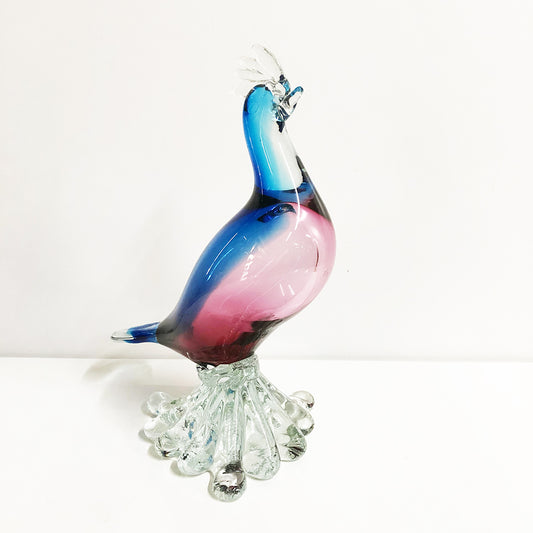 Gallo Vetro Murano Policromo Vintage 1960 -Art-