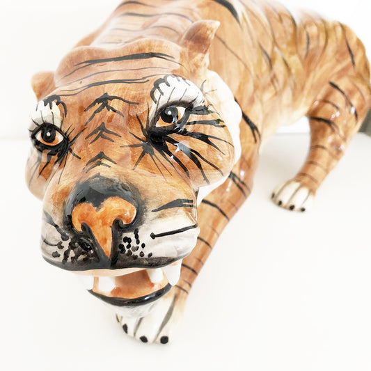 Tigre ceramica Vintage 1970 -Art-