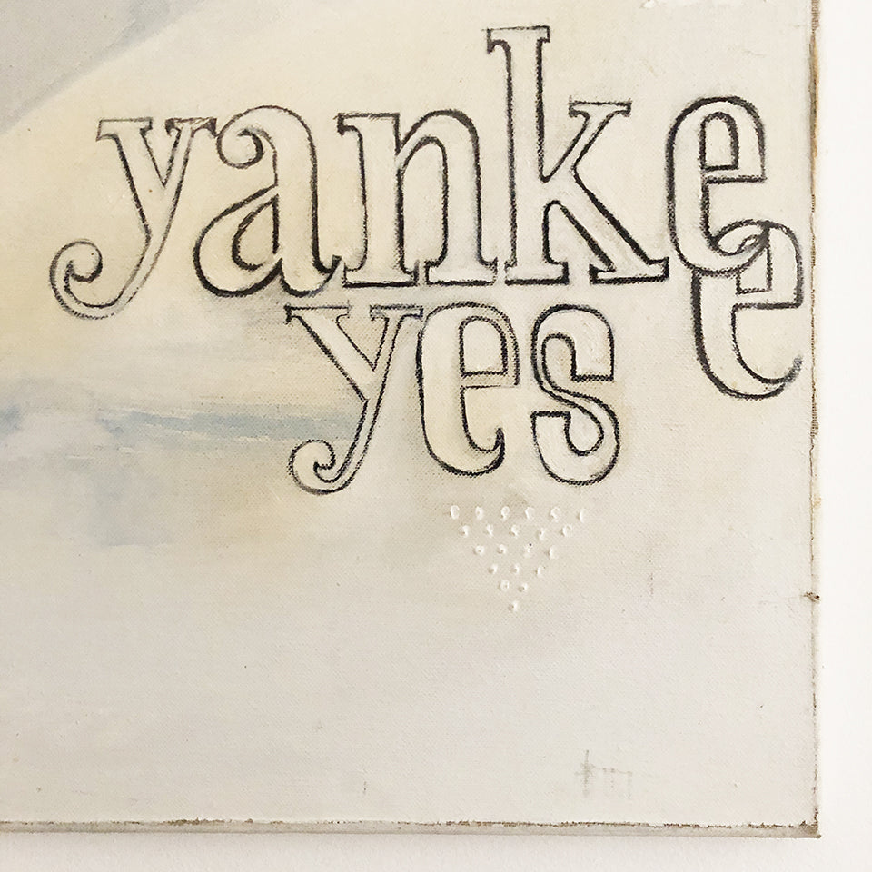 "Yankee Yes" Opera Unica su tela 1970 -Art-