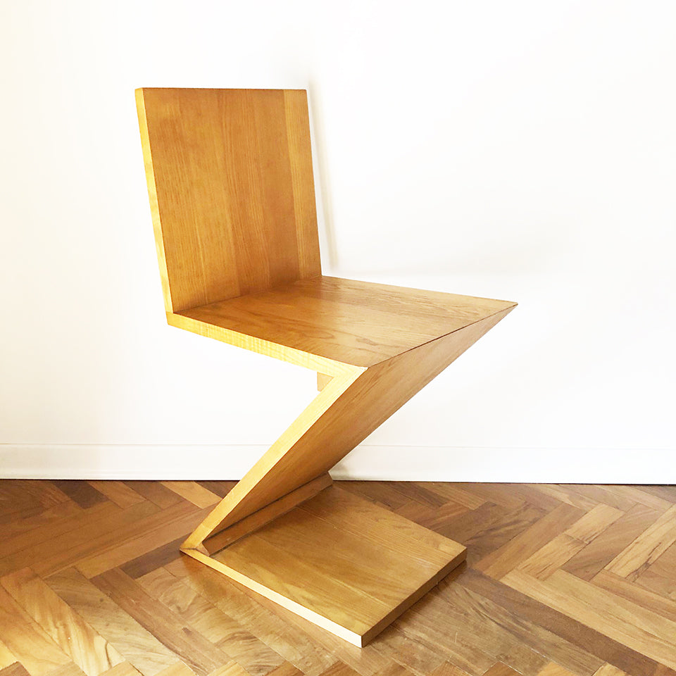 Chair Sedia Zig Zag Cassina Prezzo Sedia Zig Zag By Gerrit Thomas