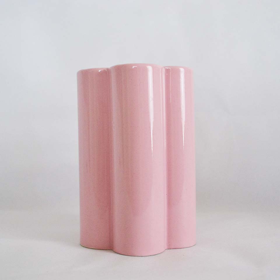 Vaso Ceramica Rosa Made in Italy - Art -
