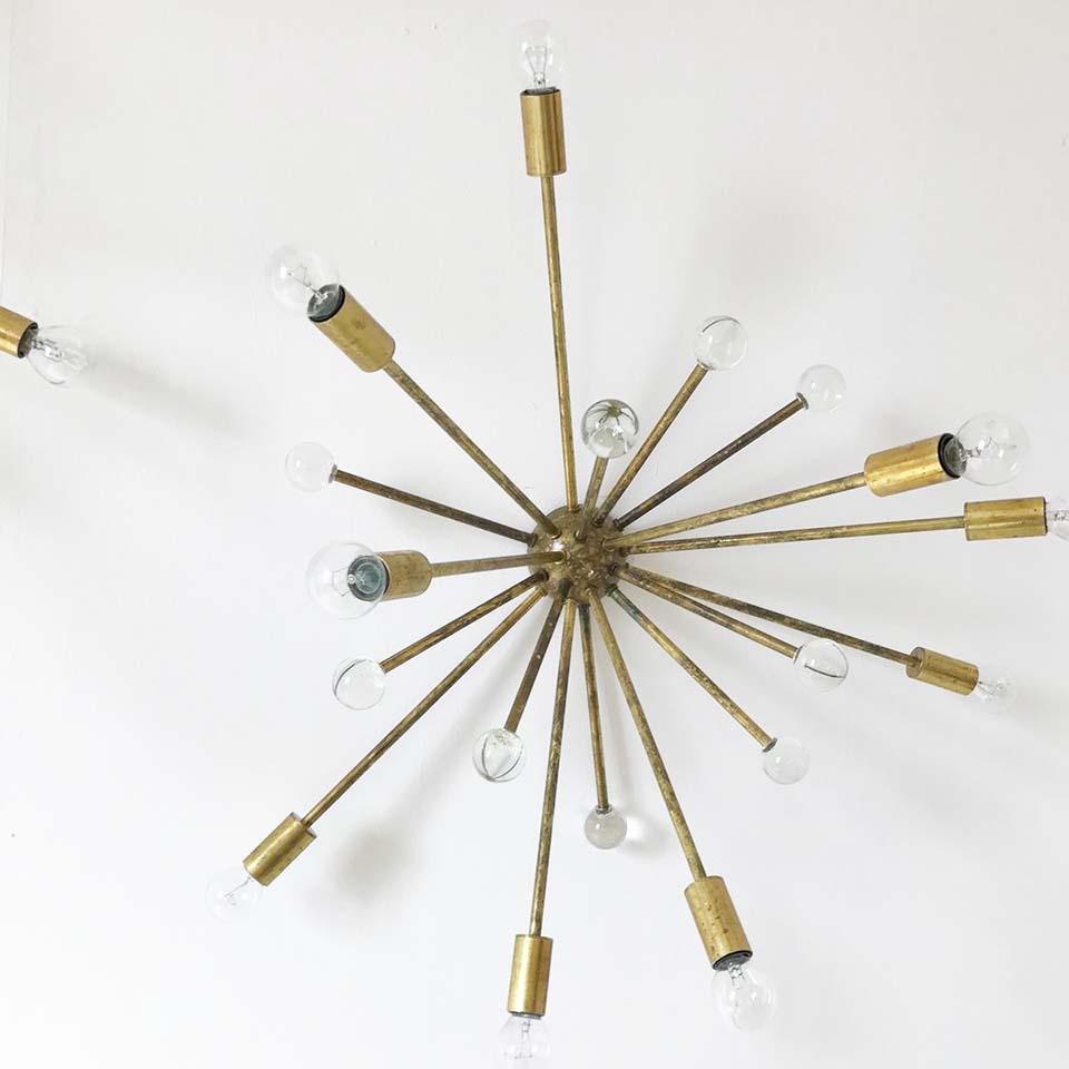 Coppia Lampade Sputnik Oro - Design -